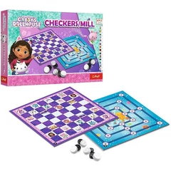 Trefl Gabi babaháza - Malom és dáma társasjáték (02858)