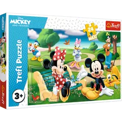 Trefl 24 db-os Maxi puzzle - Mickey egér és barátai (14344)