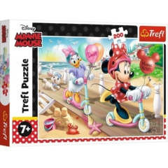 Trefl 200 db-os puzzle - Minnie és Daisy a tengerparton (13262)