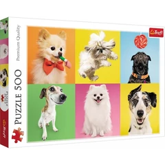 Trefl 500 db-os puzzle - Kutyák (37378)