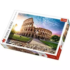 Trefl 1000 db-os puzzle - Napsütötte Colosseum, Róma (10468)