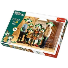 Trefl 24 db-os Maxi puzzle - A Treflikow család kalandjai - Csoportkép (14254)