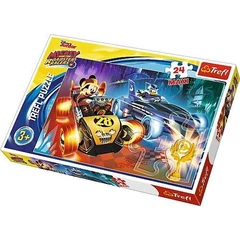 Trefl 24 db-os Maxi puzzle - Mickey Mouse és barátai - A kaland íze (14266)