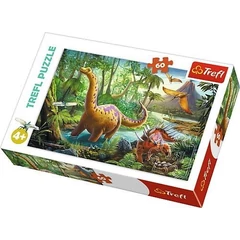 Trefl 60 db-os puzzle - Dínók vándorlása (17319)