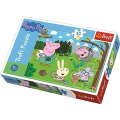 Trefl 30 db-os puzzle - Peppa malac - Az erdő felfedezése (18245)