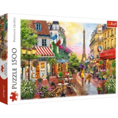 Trefl 1500 db-os puzzle - Virágos Párizs (26156)