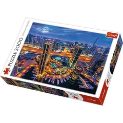 Trefl 2000 db-os puzzle - Dubai fényei (27094)