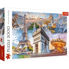 Trefl 2000 db-os puzzle – Hétvége Párizsban (27125)