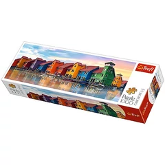 Trefl 1000 db-os Panoráma puzzle - Groningen, Hollandia (29034)