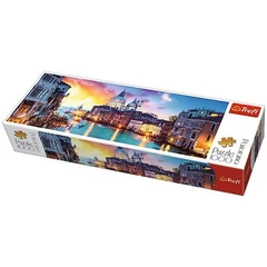 Trefl 1000 db-os Panoráma puzzle - Canal Grande, Velence (29037)