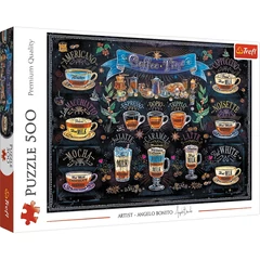 Trefl 500 db-os puzzle - Kávé idő (37449)