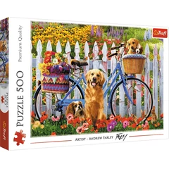 Trefl 500 db-os puzzle - Kutyás kaland (37450)