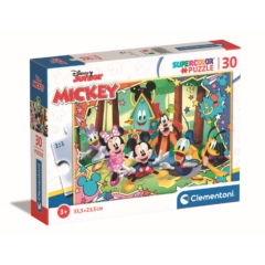 Clementoni 30 db-os puzzle Szuper színes puzzle - Disney - Mickey Mouse (20269)