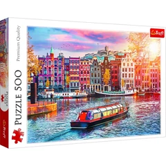 Trefl 500 db-os puzzle - Amszterdam - Hollandia (37428)