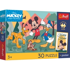 Trefl 30 db-os puzzle - Disney klasszikus karakterek - Mesebeli pillanatok (18339)