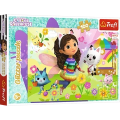 Trefl 100 db-os Csillám puzzle - Gabi babaháza (14832)