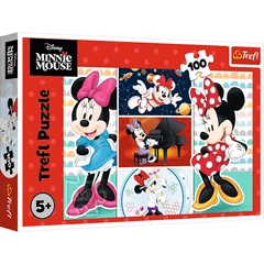 Trefl 100 db-os puzzle - Minnie Mouse (16517)