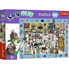 Trefl 100 db-os puzzle - Spy Guy - Nyomozás a múzeumban (15595)