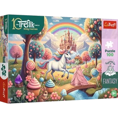 Trefl 100 db-os The Treflik puzzle - Fantasy unikornis (16574) 