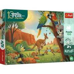 Trefl 100 db-os The Treflik puzzle - Koala és kenguruk (16594)