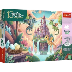 Trefl 100 db-os The Treflik puzzle - Lovag és sárkányok (16576) 