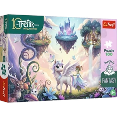 Trefl 100 db-os The Treflik puzzle - Varázslatos világok (16573)
