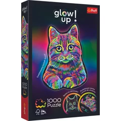 Trefl 1000 db-os Glow Up puzzle - Cica (94155)