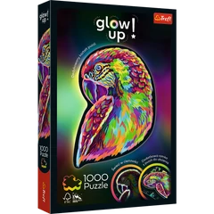 Trefl 1000 db-os Glow Up puzzle - Papagáj (94154)