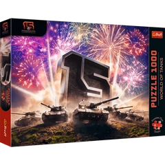 Trefl 1000 db-os Premium Plus puzzle - 15th anniversary of World of Tanks (12125)
