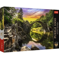 Trefl 1000-db-os Premium Plus puzzle - Odyssey - Rakotz-híd, Németország (10811)