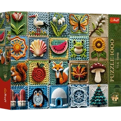 Trefl 1000 db-os Premium Plus puzzle - Tea Time - Horgolt Évszakok (12116)