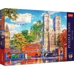 Trefl 1000-db-os Premium Plus puzzle - Tea Time - Kilátás Londonra (10805)