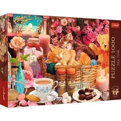 Trefl 1000-db-os Premium Plus puzzle - Tea Time - Minden szép (10802)