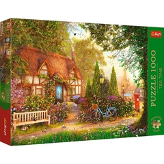 Trefl 1000-db-os Premium Plus puzzle - Tea Time - Nádfedeles kunyhó (10803)