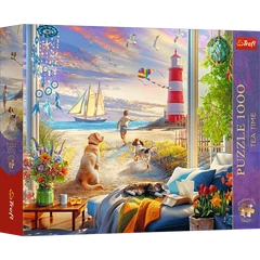 Trefl 1000 db-os Premium Plus puzzle - Tea Time - Nyári szellő (12115)