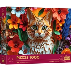 Trefl 1000 db-os Paper Art puzzle - 40 Éves Jubileum - Cica (40040)