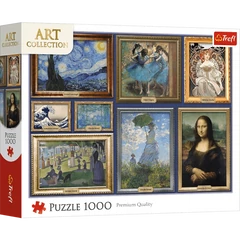 Trefl 1000 db-os puzzle - Art Collection - Művészeti remekművek gyűjteménye (10974)
