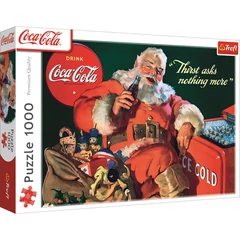 Trefl 1000 db-os puzzle - Coca-Cola - Szomjas Mikulás (10921)