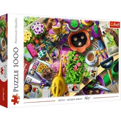 Trefl 1000 db-os puzzle - Kertészkedés (10927)