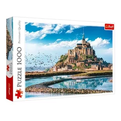 Trefl 1000 db-os puzzle - Mont-Saint-Michel, Franciaország (10766)