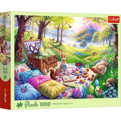Trefl 1000 db-os puzzle - Picnic in the Meadow (10978)