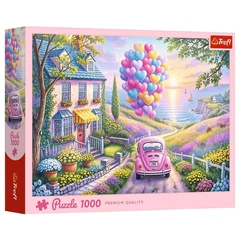 Trefl 1000 db-os puzzle - Romantikus kocsikázás (10971)