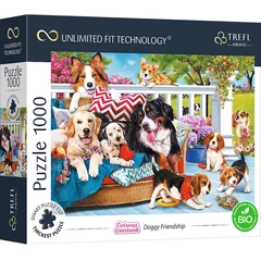 Trefl 1000 db-os UFT Prime puzzle - Cuteness Overload - Doggy Friendship (10698)