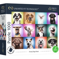 Trefl 1000 db-os UFT Prime puzzle - Funny Dogs Faces (10706)