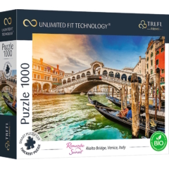 Trefl 1000 db-os UFT Prime puzzle - Romantic Sunset - Rialto Bridge, Venice, Italy (10692)