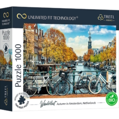 Trefl 1000 db-os UFT Prime puzzle - Wanderlust - Autumn in Amsterdam, Netherlands (10702)