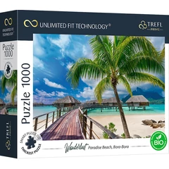 Trefl 1000 db-os UFT Prime puzzle - Wanderlust - Paradise Beach, Bora-Bora (10704)