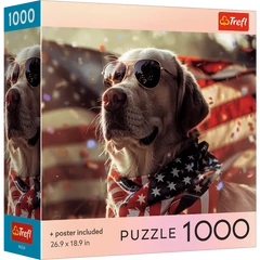Trefl 1000 db-os USA Collection puzzle - American Dog  (99226)