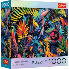 Trefl 1000 db-os USA Collection puzzle - In the Jungle  (99222)
