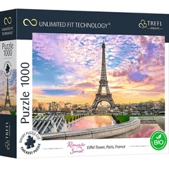 Trefl 1000 db-os UFT Prime puzzle - Romantic Sunset - Eiffel Tower, Paris, France (10693)